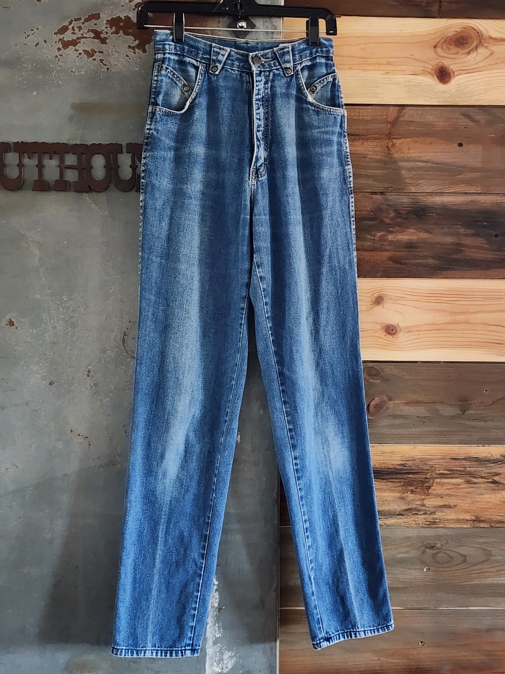 Vintage Tres Jolie High Rise Straight Jeans
